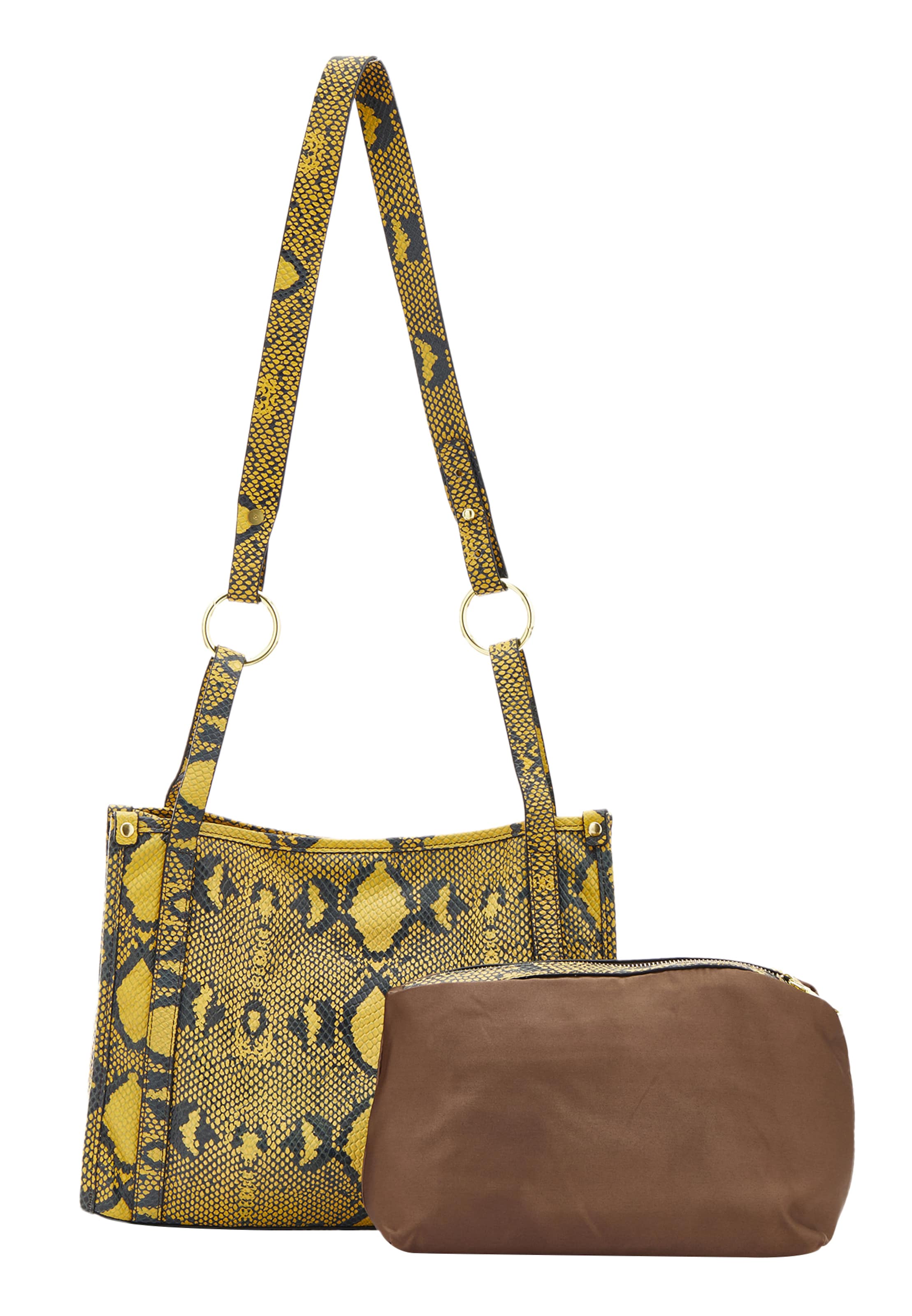 NAEMI Shoulder bag in Yellow: front