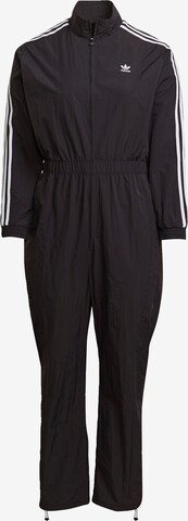 Salopeta de la ADIDAS ORIGINALS pe negru: față