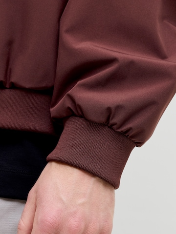JACK & JONES Демисезонная куртка 'JJECharge' в Коричневый