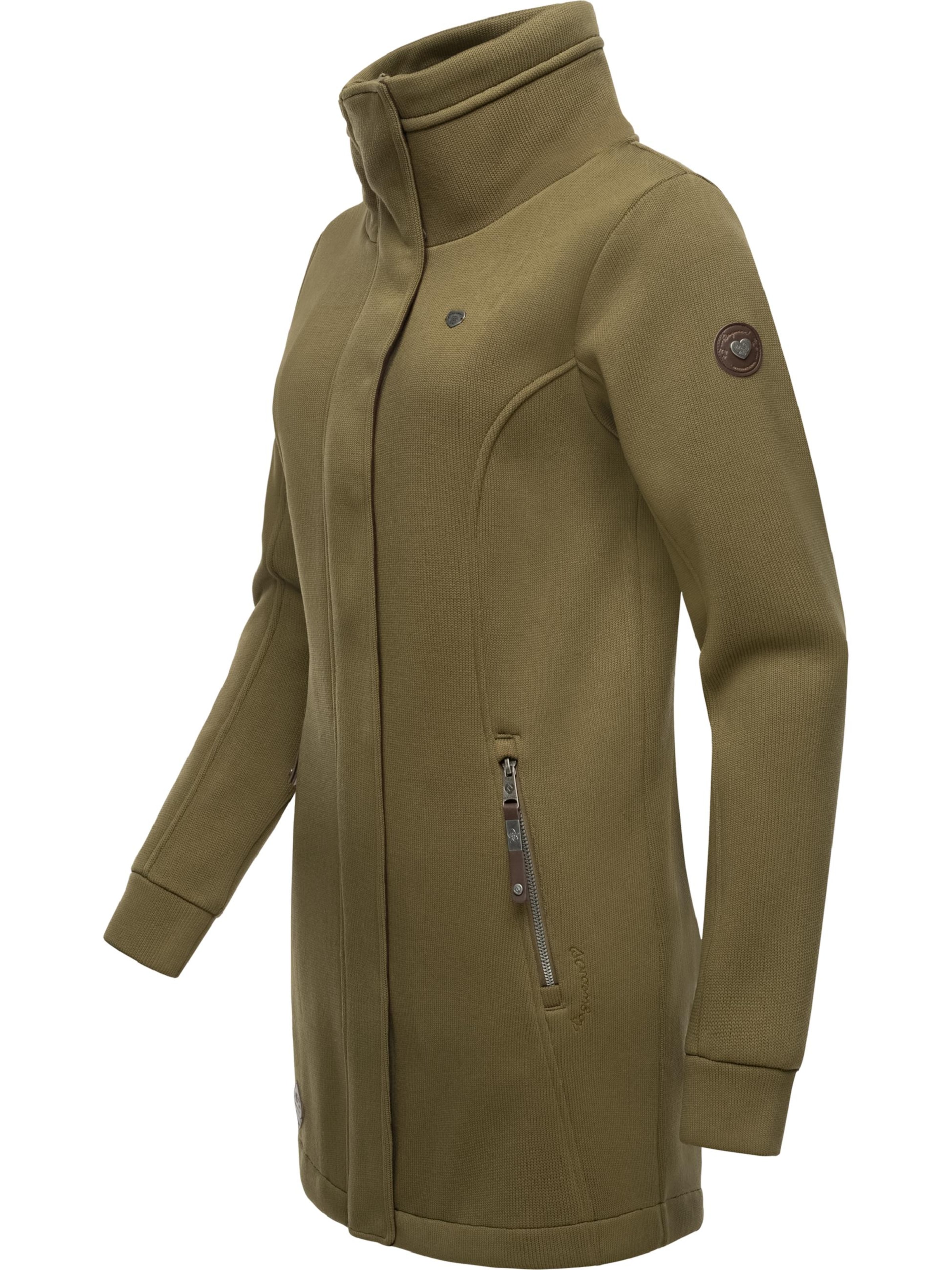 Ragwear Zip-Up Hoodie 'Letrice' in Green