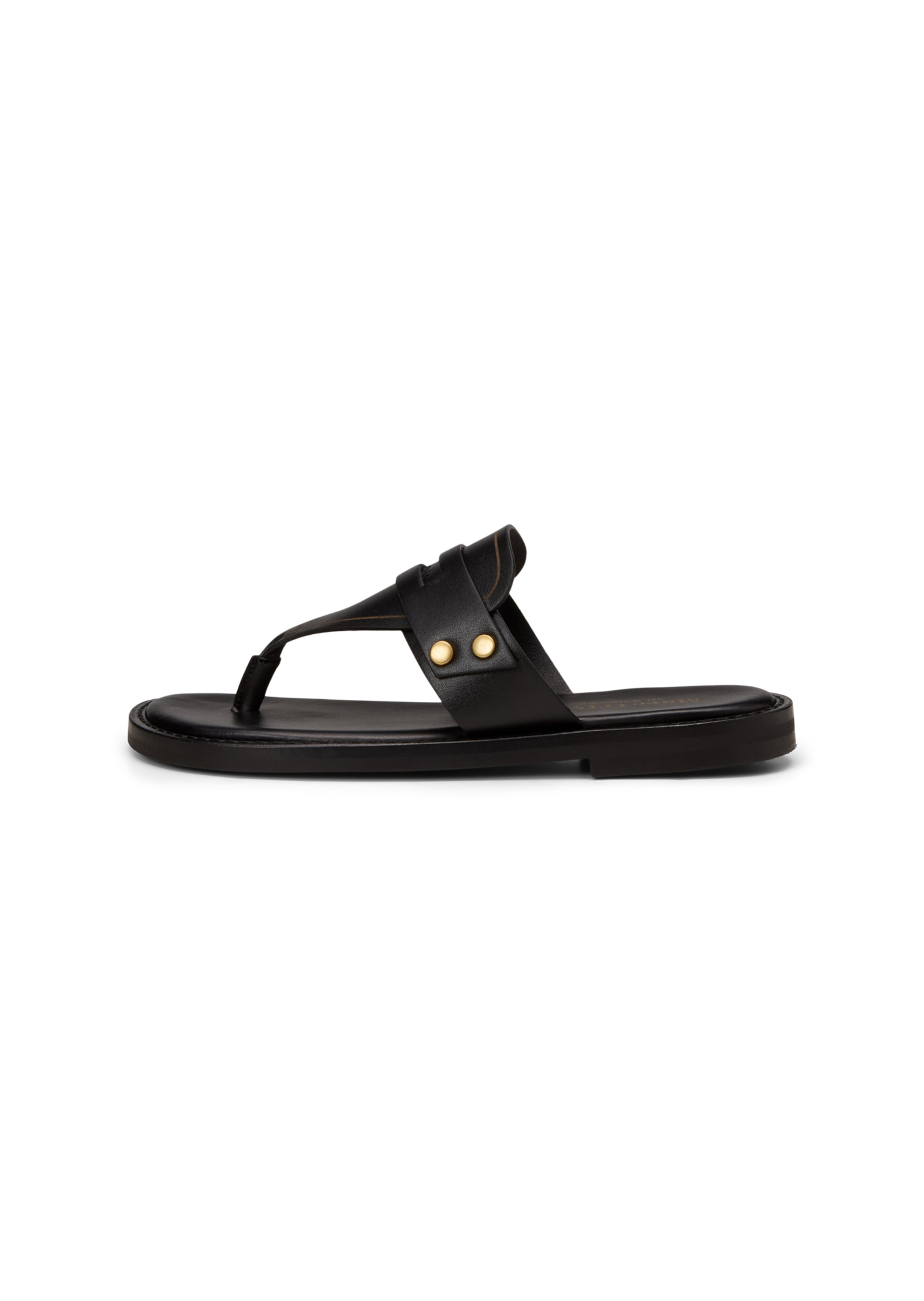 Marc O'Polo Teenslipper 'Stina' in Zwart