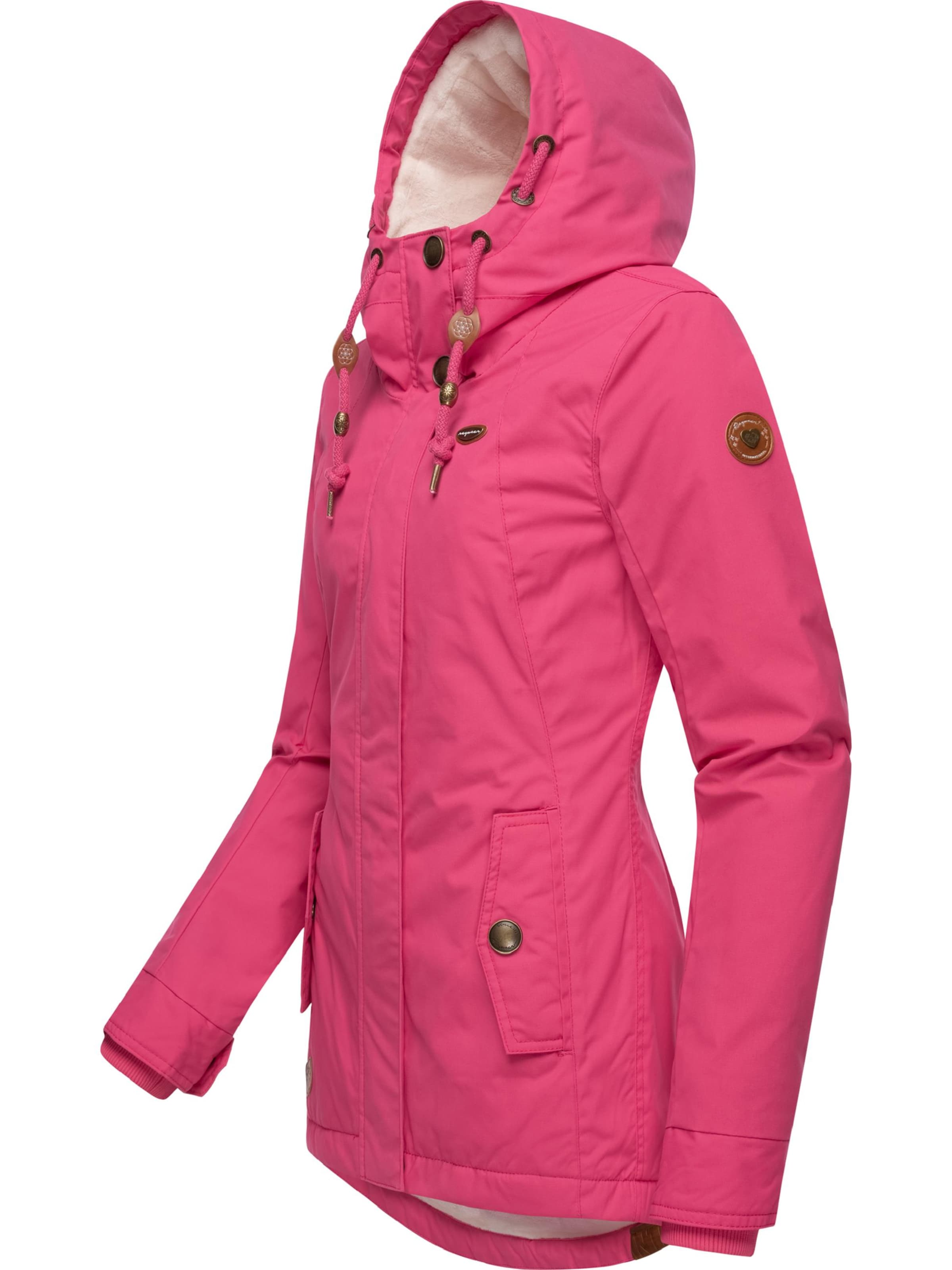 Ragwear Vinterjacka 'Monade' i rosa