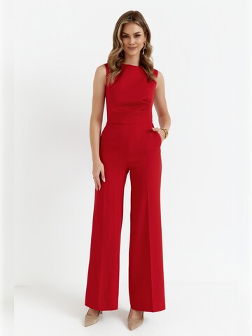 Stylove - Jumpsuit en rojo: frente
