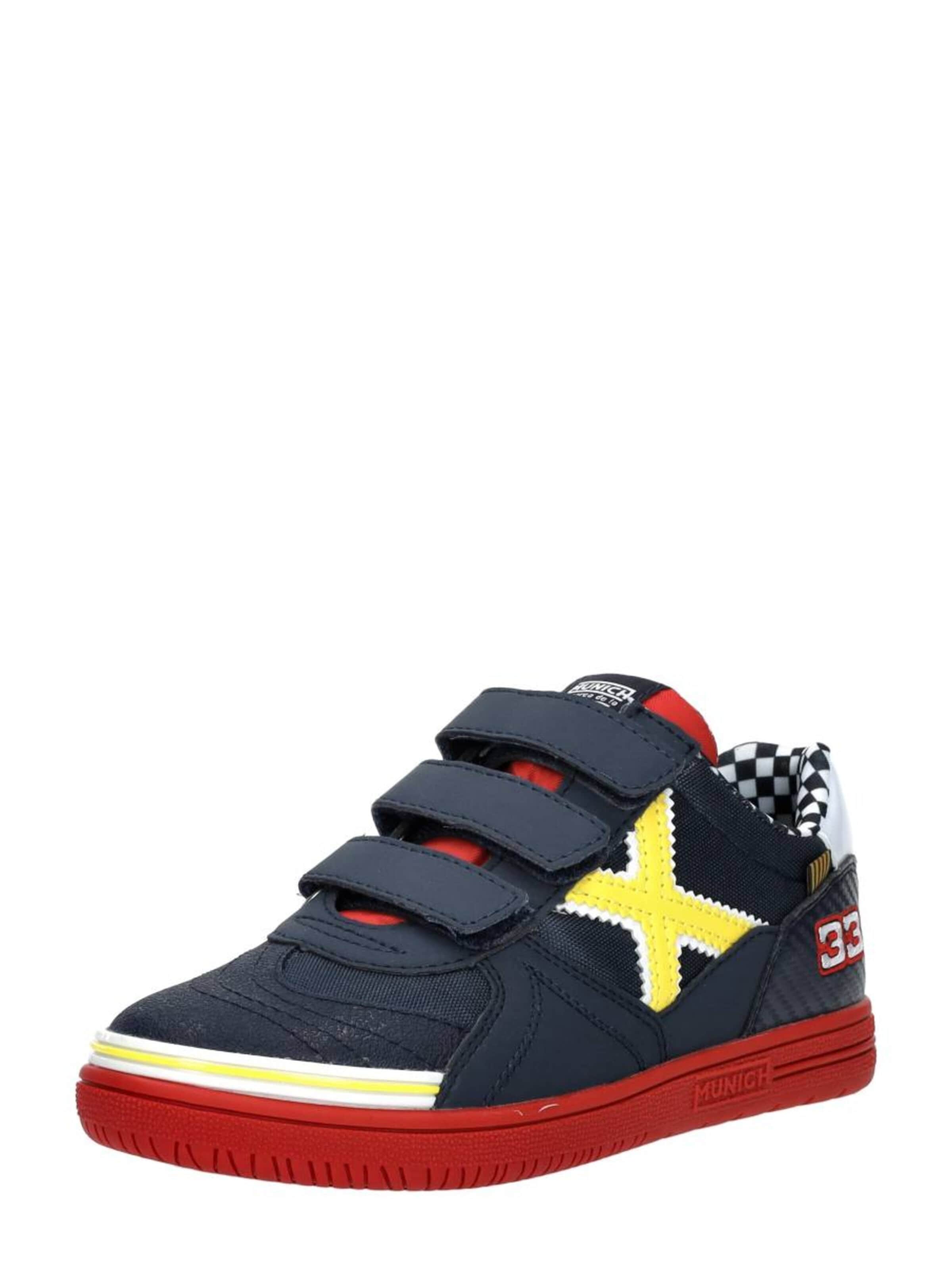 MUNICH Sneakers 'Klittenband Laag' in Blue