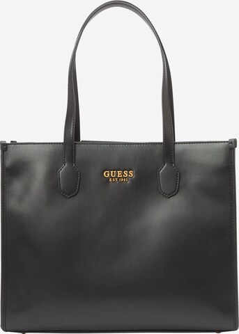 Cabas 'Silvana' GUESS en noir : devant