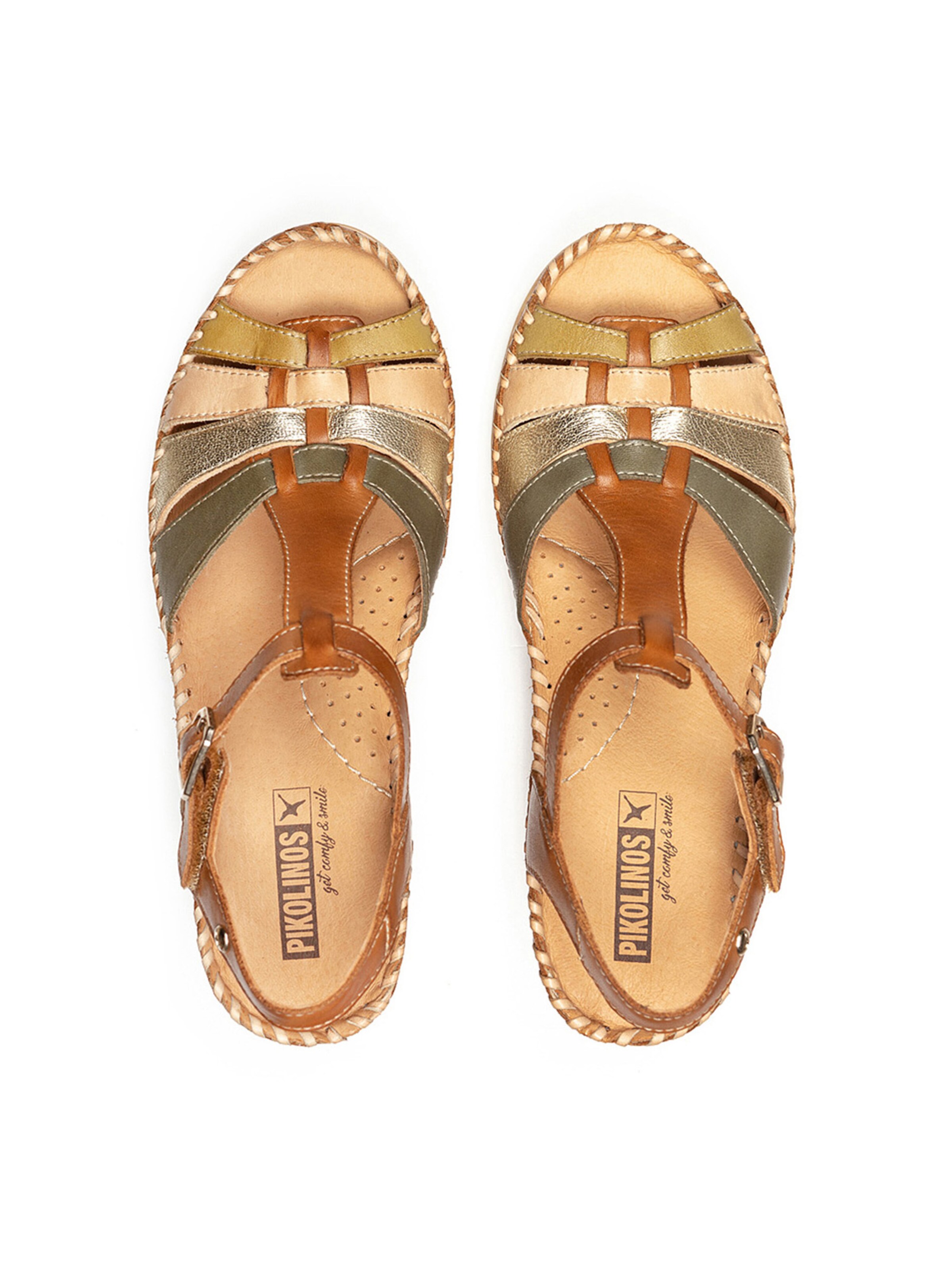 PIKOLINOS - Sandália ' AGUADULCE ' em castanho