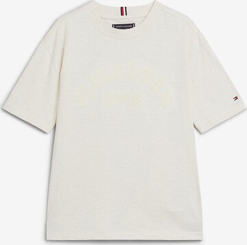 T-Shirt '1985 ' TOMMY HILFIGER en beige : devant