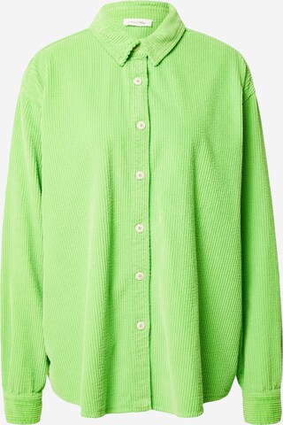 AMERICAN VINTAGE Bluza 'PADOW' | zelena barva: sprednja stran