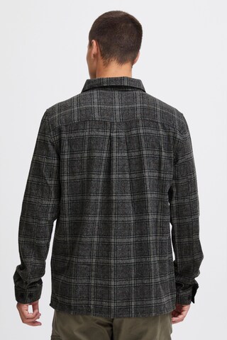 INDICODE JEANS - Ajuste regular Camisa 'Valmer' en gris