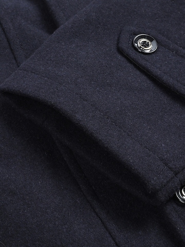 ALLTHEMEN Winterjas 'Morgenkühle' in Blauw