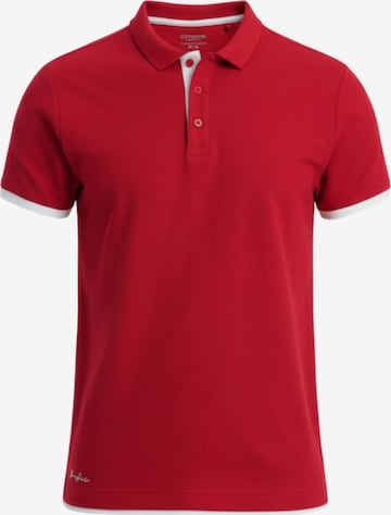 Ombre Shirt in Rood: voorkant