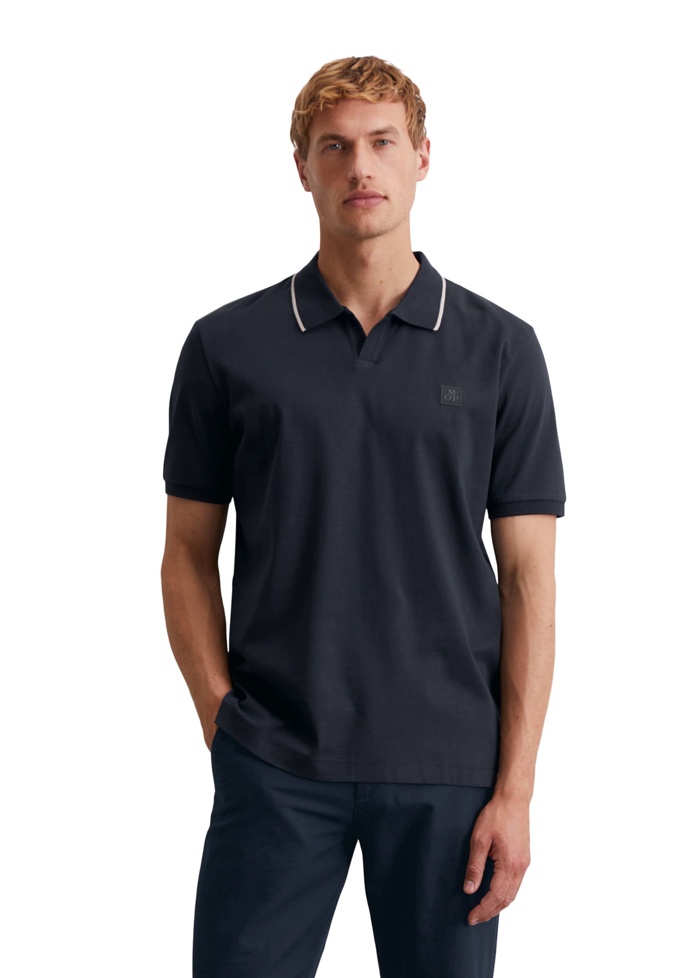Marc O'Polo Shirt in Blue: front