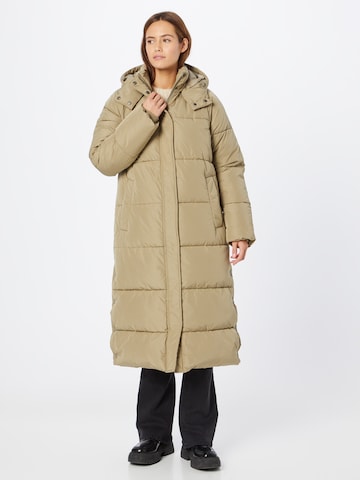 mbym Wintermantel 'Ela' in Beige: voorkant