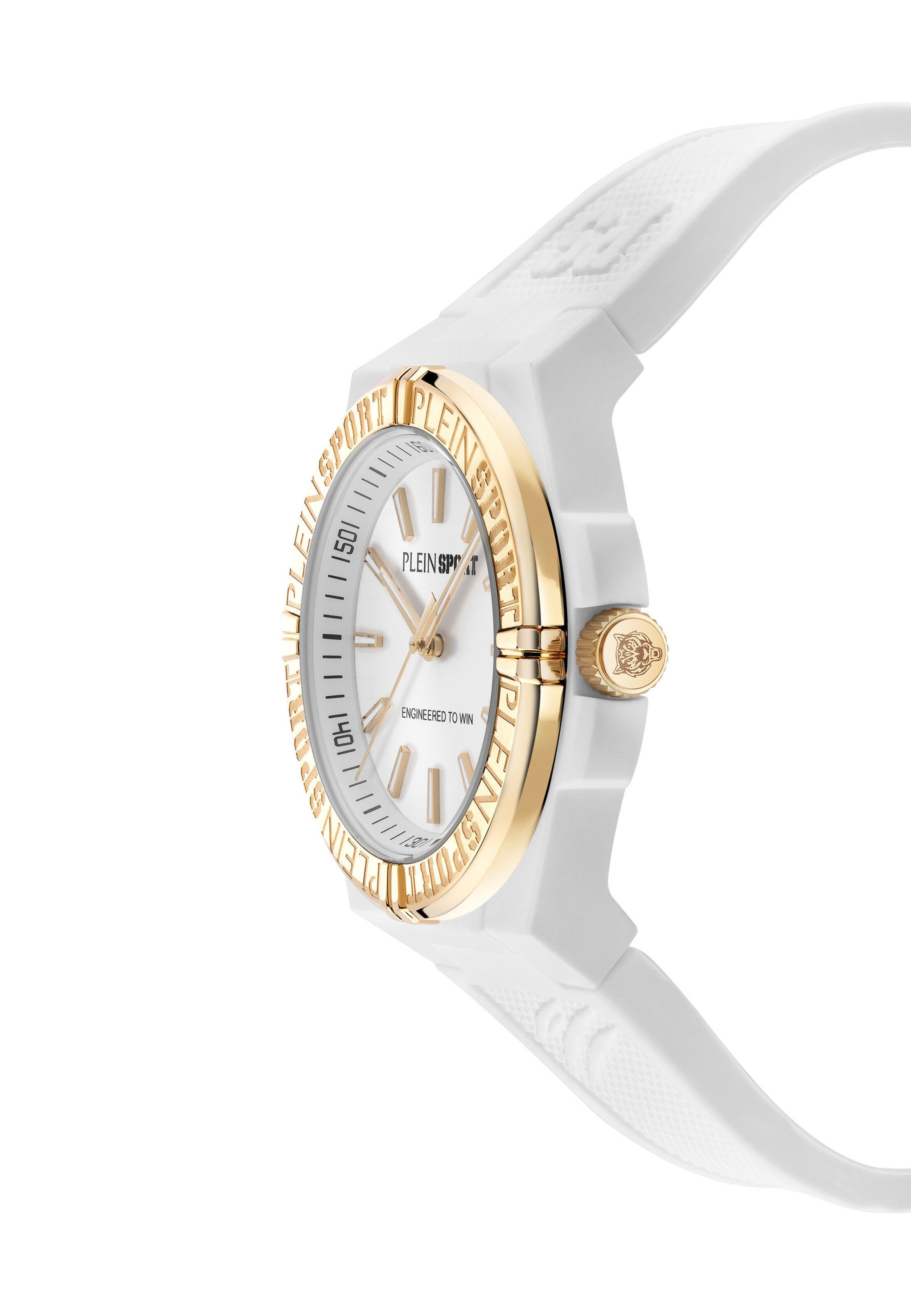 Plein Sport Uhr 'Laserstrike' in Weiß