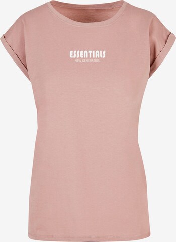 Maglietta 'Essentials New Generation' di Merchcode in rosa: frontale