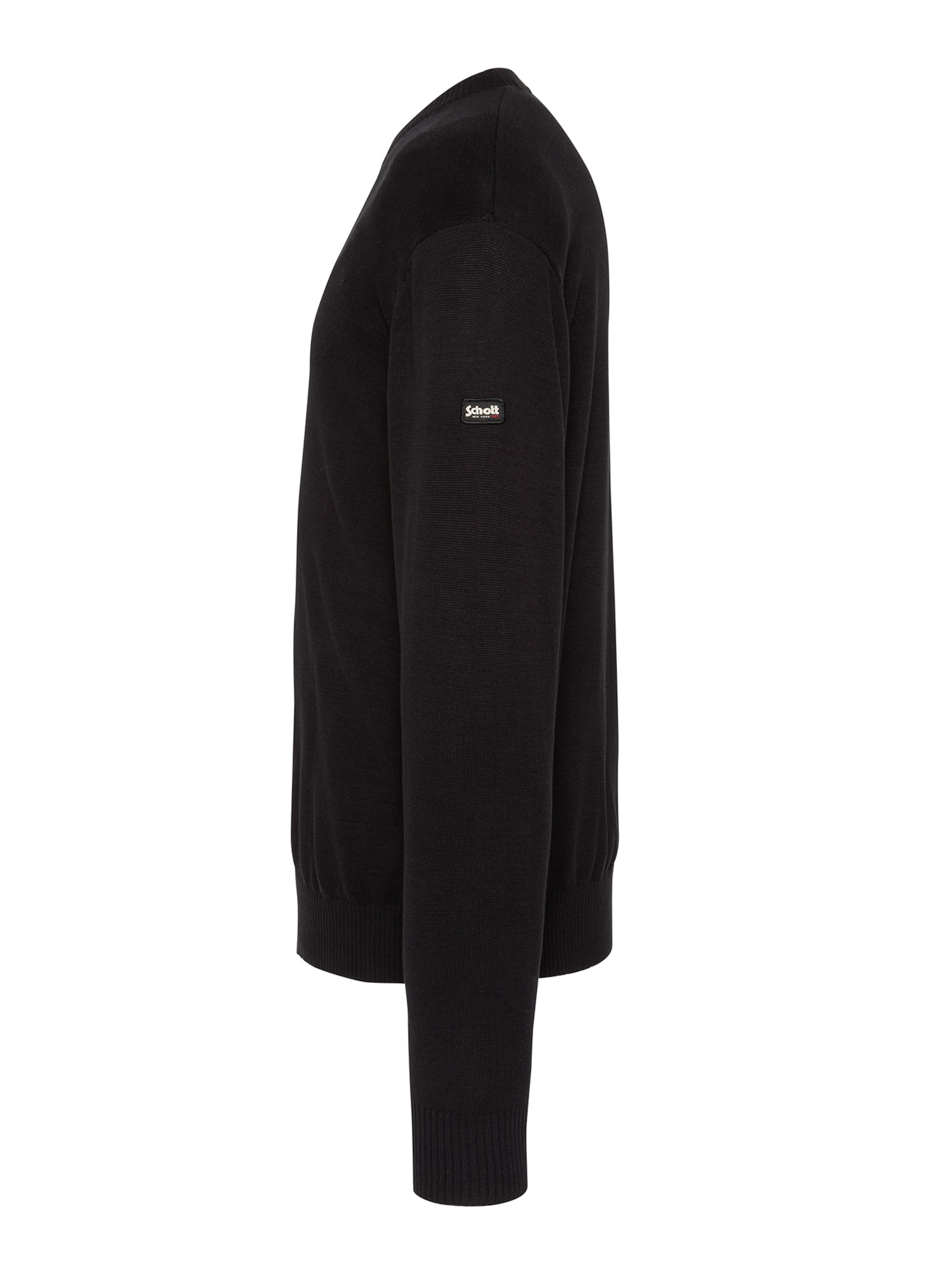 Pull-over Schott NYC en noir