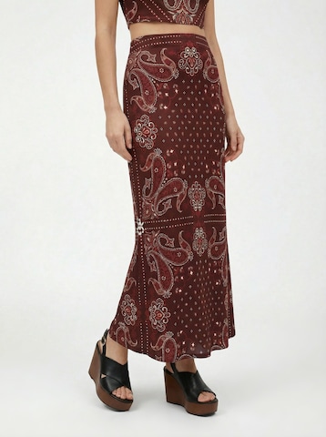 KAVAZI Юбка в Коричневый: спереди