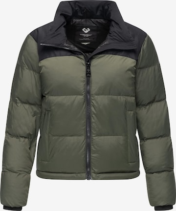 Giacca invernale 'Serah' di Ragwear in verde: frontale