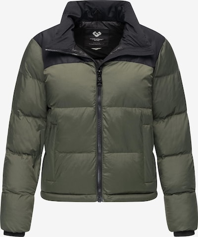 Žieminė striukė 'Serah' iš Ragwear, spalva – alyvuogių spalva / juoda, Prekių apžvalga