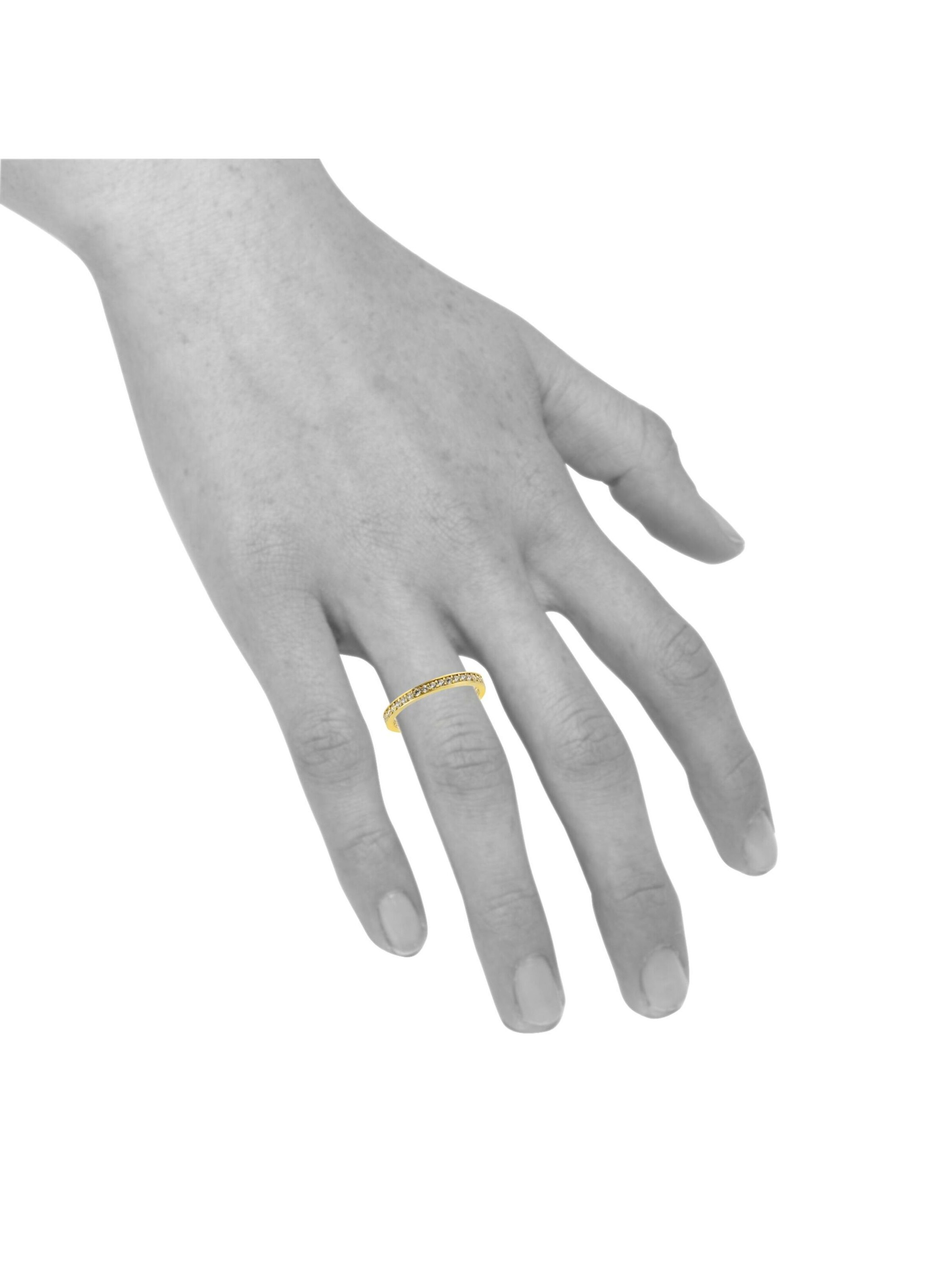 Bague Fascination by Ellen K. en or : devant