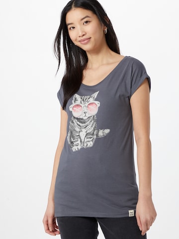 Iriedaily Shirt 'Cat' in Grau: predná strana