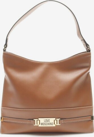 Love Moschino Bag in One size in Brown: front