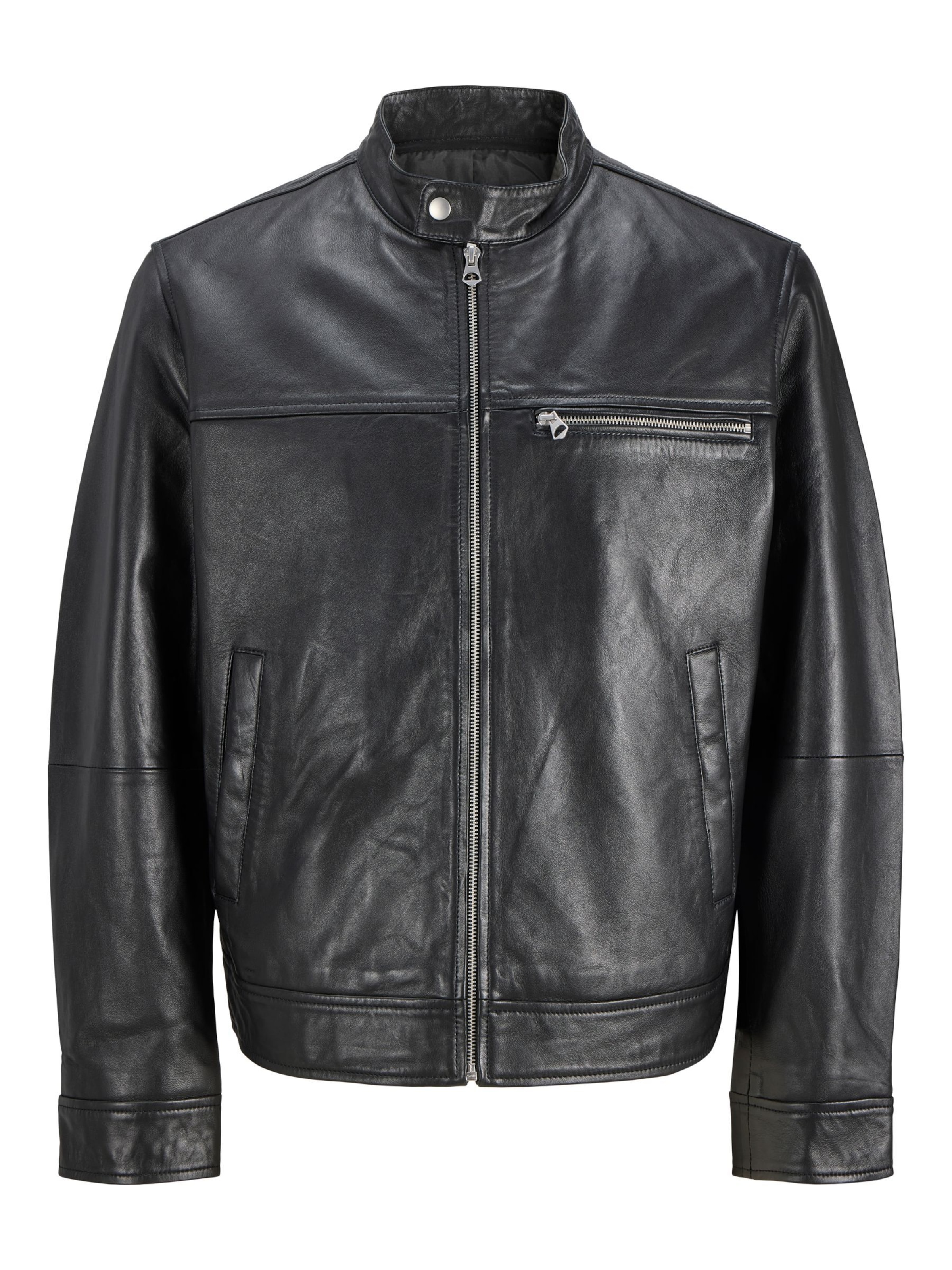 JACK & JONES Overgangsjakke i sort: forside