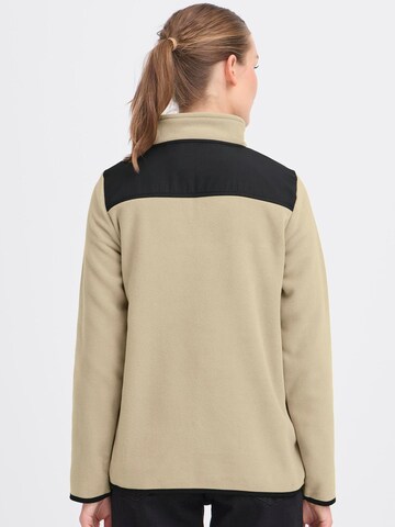 Pullover ' OXNETE HALFZIP ' di Oxmo in beige