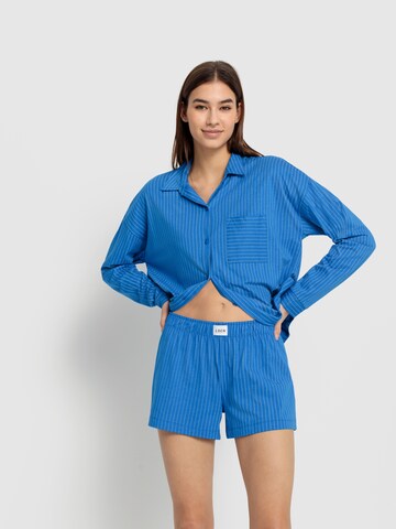 LSCN by LASCANA Pajama in Blue