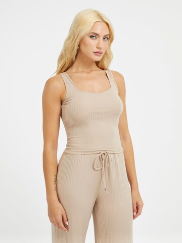 GUESS Sticktop in Beige: Vorderseite