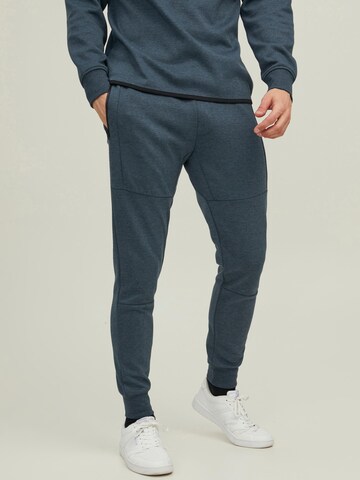 Effilé Pantalon 'Will' JACK & JONES en bleu : devant