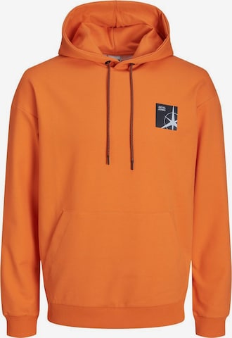 JACK & JONES Sweatshirt 'FILO' i orange: forside