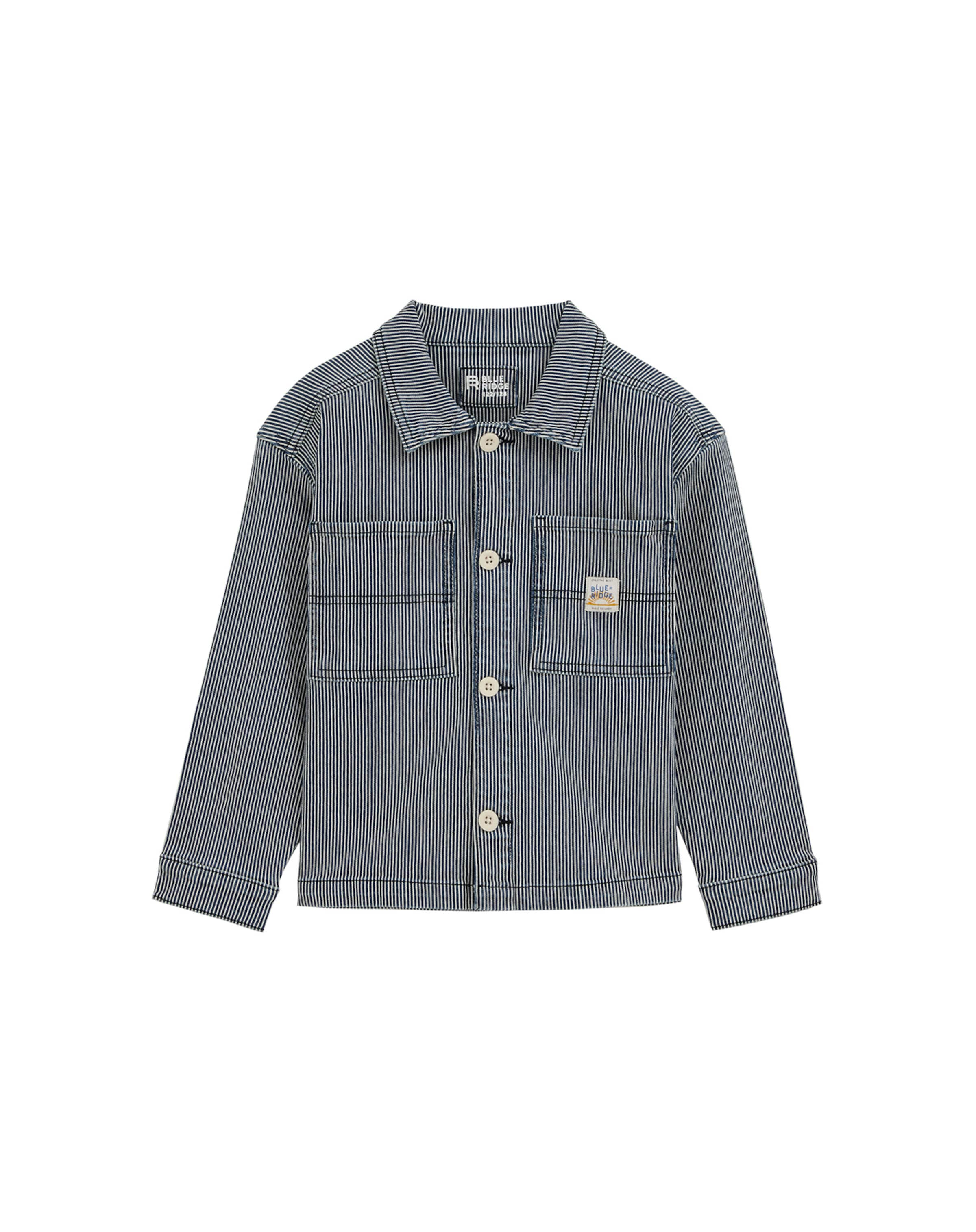 Fit confort Chemise WE Fashion en bleu : devant