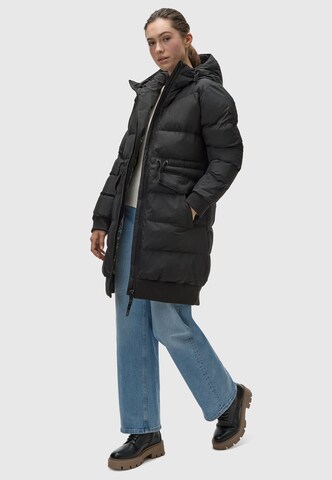 Cappotto funzionale 'Briosh' di Ragwear in nero: frontale