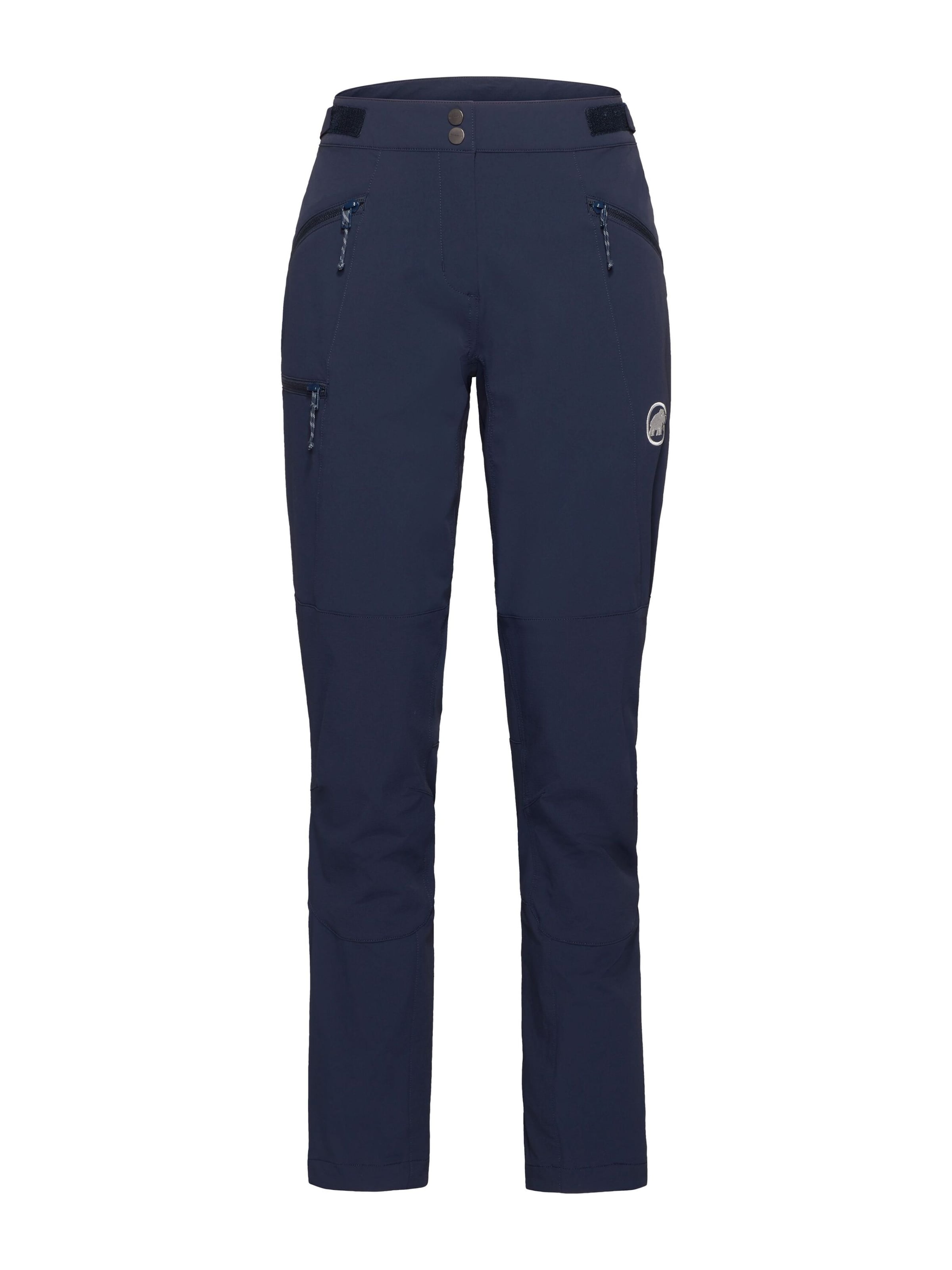 MAMMUT Outdoor Pants in Blue: front