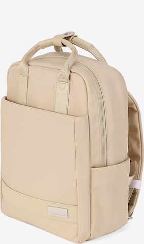 Sac à dos Aoking en beige : devant