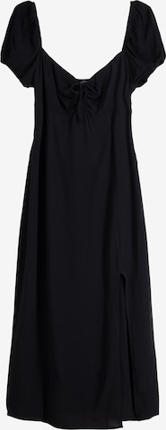 Bershka Summer Dress in Black: front