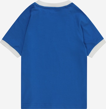 ADIDAS ORIGINALS T-shirt '3-Stripes' i blå
