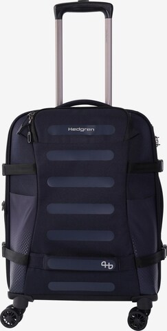 Trolley di Hedgren in blu: frontale