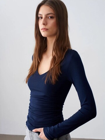 Dilvin Blouse in Blue