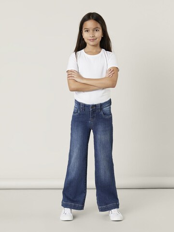 NAME IT Wide Leg Jeans 'NKFRANDI' in Blau