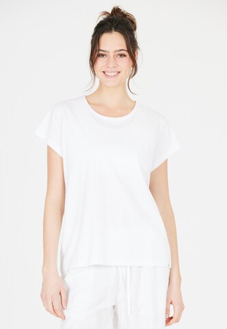Cruz Functioneel shirt 'Highmore' in Wit: voorkant