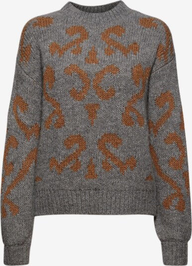 Esprit Collection Pullover in karamell / graphit, Produktansicht