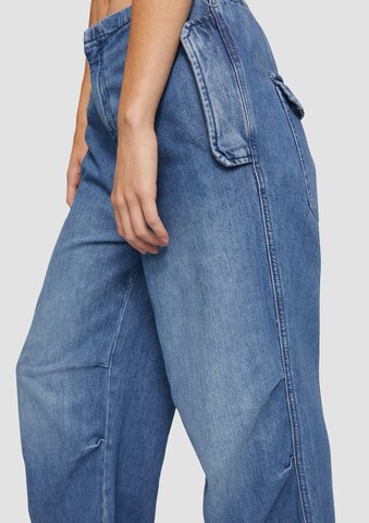 Wide Leg Jean QS en bleu