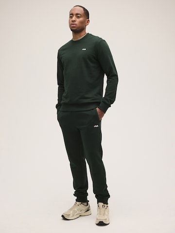 FILA Regular Housut 'LUNIGO sweat pants' värissä vihreä