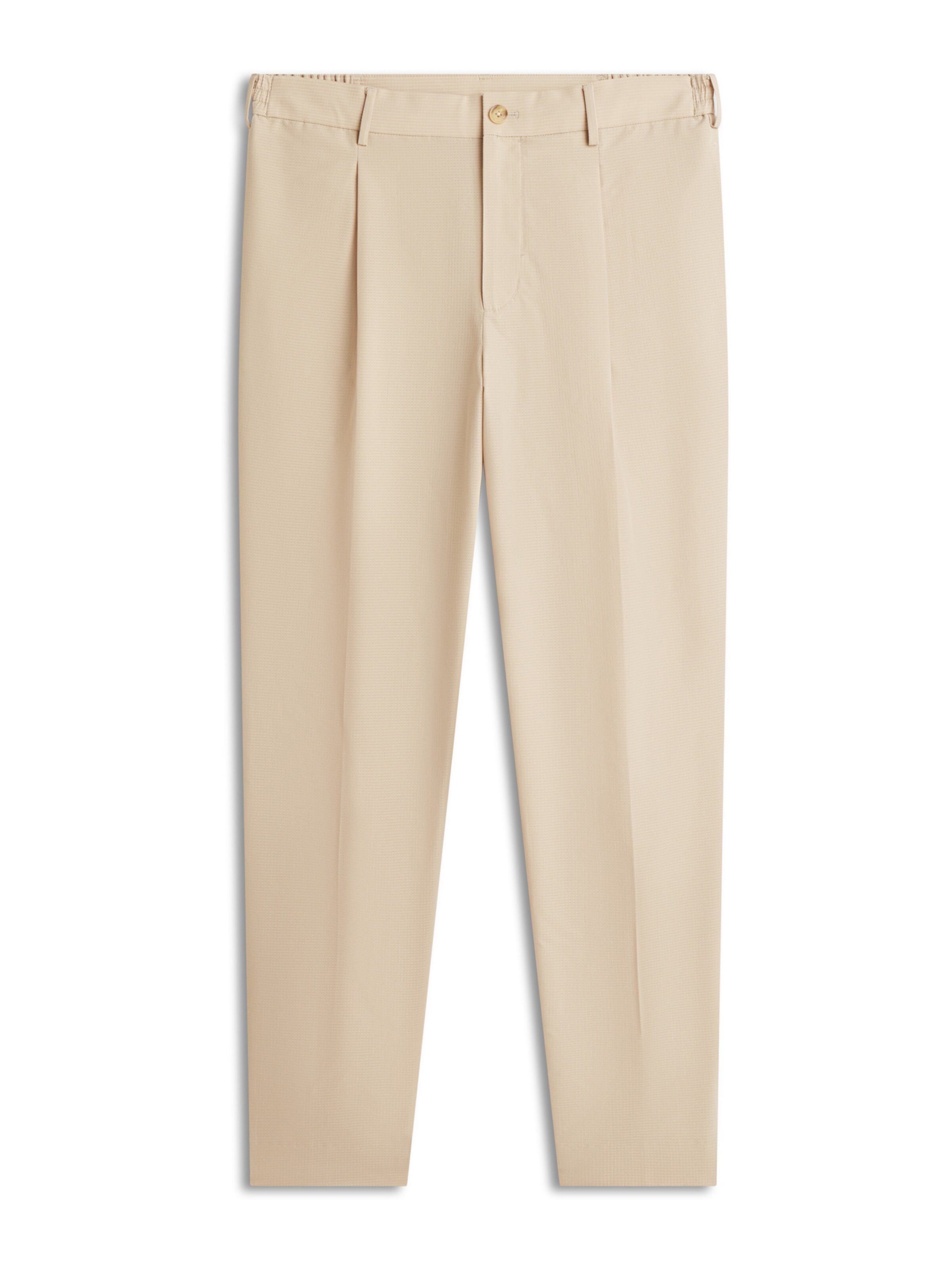 TOMMY HILFIGER Bandplooibroek 'AIRDO' in Beige: voorkant