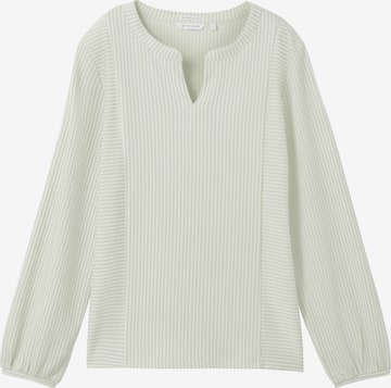 TOM TAILOR Bluse in Grün: Vorderseite