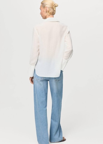 MANGO Bluse 'Melanie' in Weiß