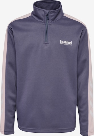 Hummel Sports sweatshirt in Purple: front