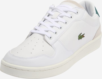 Baskets basses 'MASTERS CUP' LACOSTE en blanc : devant